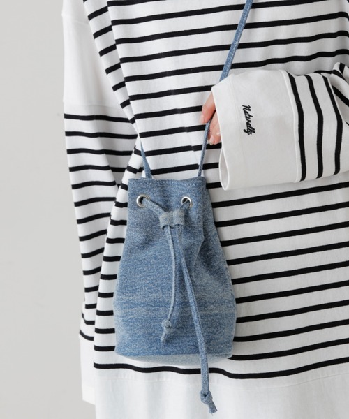 CIAOPANIC TYPY（チャオパニックティピー）の「デニム巾着ショルダー