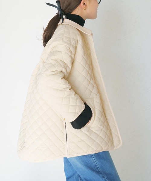 田中亜希子さんコラボ ]選べる2type 2Wayボアorキルティングコート