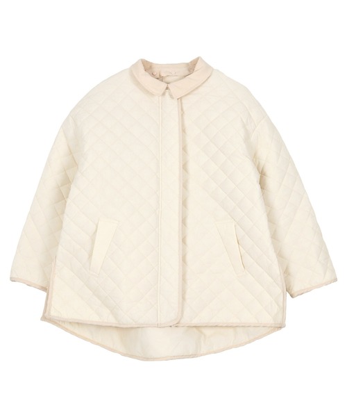 田中亜希子さんコラボ ]選べる2type 2Wayボアorキルティングコート