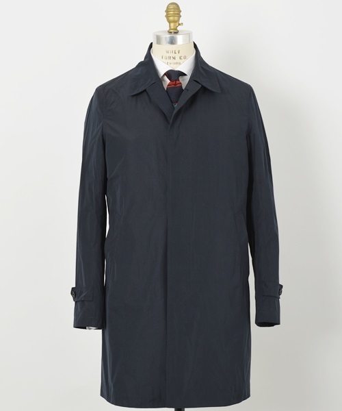 SHIPS（シップス）の「★★SD: カラーコート ソリッド■（ステンカラーコート・メンズ・グリーン/ネイビー/オレンジ・MEDIUM/SMALL/LARGE/X-LARGE）」の8枚目の写真