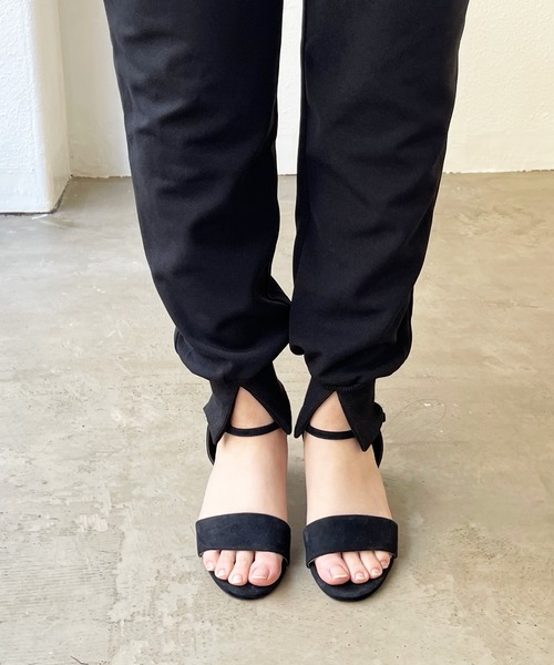 Shelly island（シェリーアイランド）の「フロントスリットジョガーパンツ（その他パンツ・レディース・ブラック/ピンク・M）」の18枚目の写真