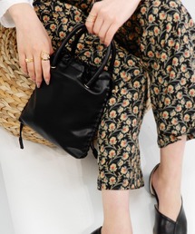 minia | かがりステッチ2WAYバッグ＜巾着・ショルダー＞(ショルダーバッグ)