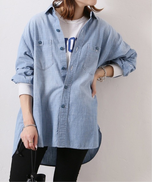 JOURNAL STANDARD(ジャーナルスタンダード)の「■《WEB限定追加》CHAMBRAY SHIRT◆3(シャツ/ブラウス・レディース・ブルー・FREE)」の1枚目の写真