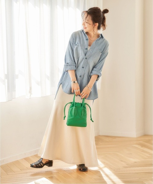 JOURNAL STANDARD(ジャーナルスタンダード)の「■《WEB限定追加》CHAMBRAY SHIRT◆3(シャツ/ブラウス・レディース・ブルー・FREE)」の19枚目の写真
