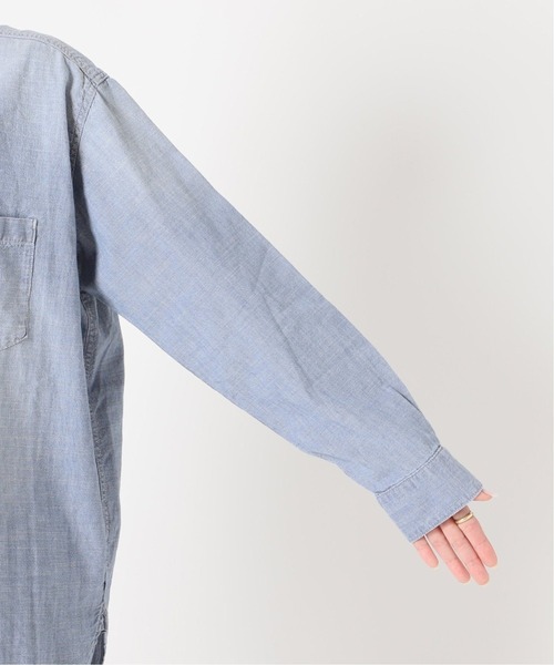 JOURNAL STANDARD(ジャーナルスタンダード)の「■《WEB限定追加》CHAMBRAY SHIRT◆3(シャツ/ブラウス・レディース・ブルー・FREE)」の3枚目の写真