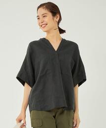 green label relaxing（グリーンレーベルリラクシング）の「コルトレイクリネン スキッパー ブラウス（シャツ/ブラウス）」