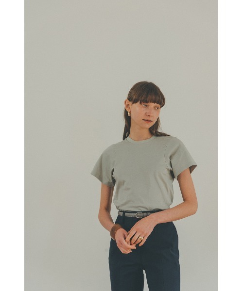 CLANE クラネ　SCOOP SLEEVE COMPACT TOPS CLANE（クラネ）の「SCOOP SLEEVE COMPACT TOPS（Tシャツ/カットソー
