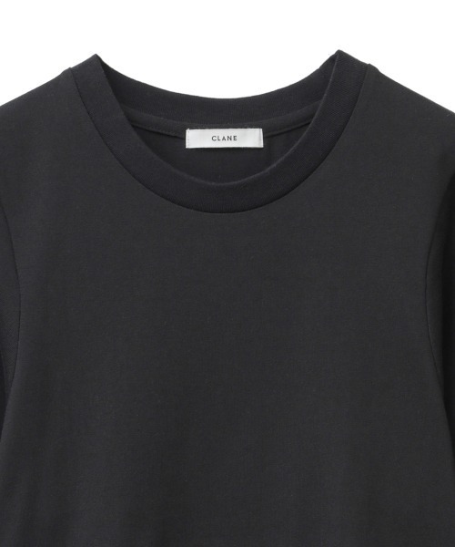 CLANE（クラネ）の「SCOOP SLEEVE COMPACT TOPS（Tシャツ/カットソー