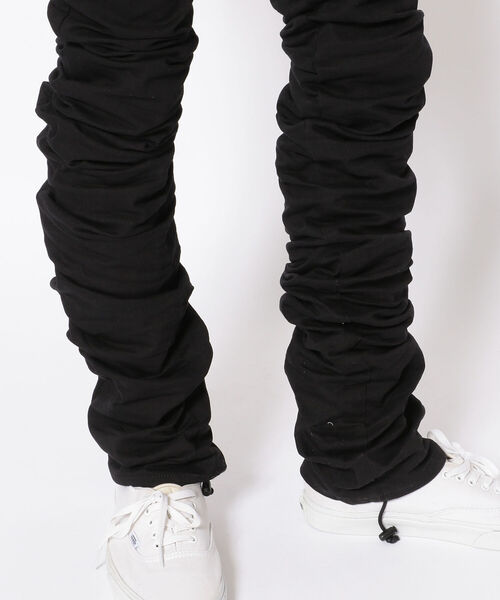BACKLASH(バックラッシュ)の「ISAMUKATAYAMA BACKLASH/イサムカタヤマ バックラッシュ/コットンストレッチ スピンドルパンツ(その他パンツ・メンズ・ブラック・MEDIUM/X-LARGE/LARGE)」の8枚目の写真