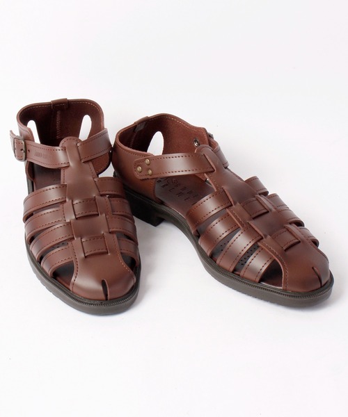 Arnold Palmer（アーノルドパーマー）の「APレザーグルカサンダル（サンダル・メンズ・ブラック/ダークブラウン・M/L/LL/S）」の12枚目の写真