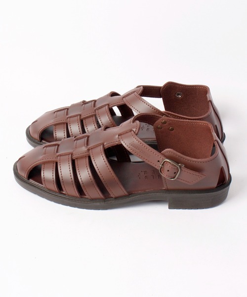 Arnold Palmer（アーノルドパーマー）の「APレザーグルカサンダル（サンダル・メンズ・ブラック/ダークブラウン・M/L/LL/S）」の13枚目の写真