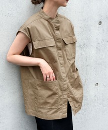 select MOCA | 2022 AW ダブルポケットミリタリーベスト(ベスト)