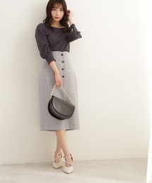 PROPORTION BODY DRESSING | サイド釦タイトスカート / 1212120307(スカート)