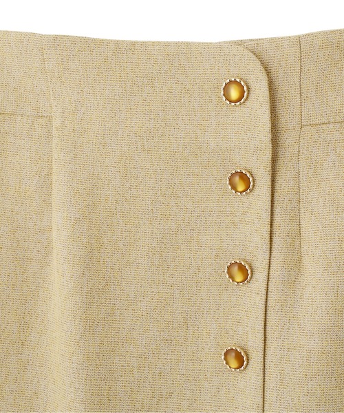 PROPORTION BODY DRESSING（プロポーションボディドレッシング）の「サイド釦タイトスカート / 1212120307（スカート・レディース・ピンク/イエロー/グレー・X-SMALL/MEDIUM/SMALL）」の8枚目の写真