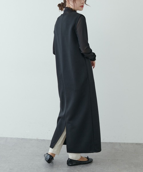 PUAL CE CIN（ピュアルセシン）の「【WEB限定】パワーメッシュカラープルオーバー（Tシャツ/カットソー・レディース・ブラック/モカ/グレー系その他・FREE）」の17枚目の写真