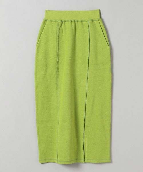 JEANASIS(ジーナシス)の「サスティナブルウラケスリットナロースカート/274564(スカート・レディース・ブラック/パープル/グリーン・FREE)」の3枚目の写真