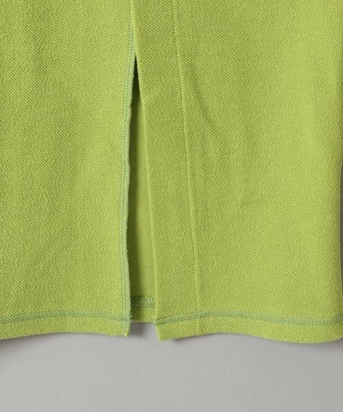 JEANASIS(ジーナシス)の「サスティナブルウラケスリットナロースカート/274564(スカート・レディース・ブラック/パープル/グリーン・FREE)」の8枚目の写真