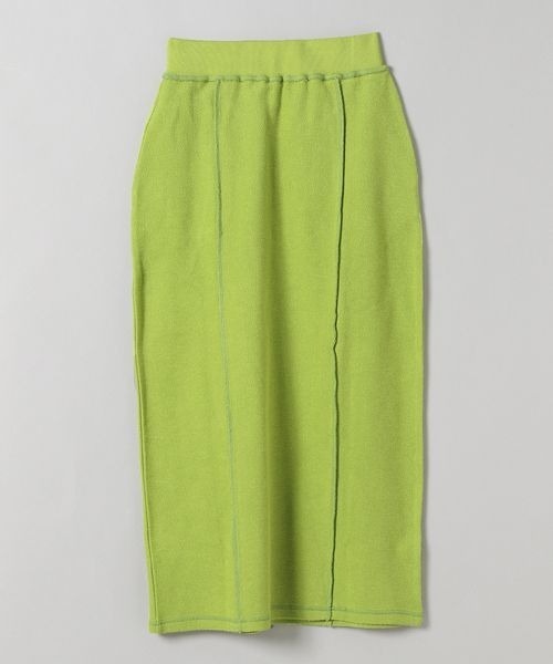 JEANASIS(ジーナシス)の「サスティナブルウラケスリットナロースカート/274564(スカート・レディース・ブラック/パープル/グリーン・FREE)」の10枚目の写真