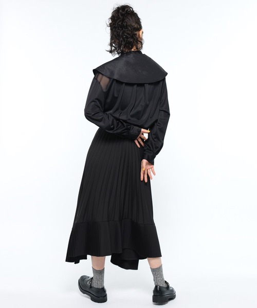 【タグ付き新品】SUMi STYLE 襟付きブラウス イアパピヨネ ear PAPILLONNER（イアパピヨネ）の「【SUM1 STYLE（スミ スタイル