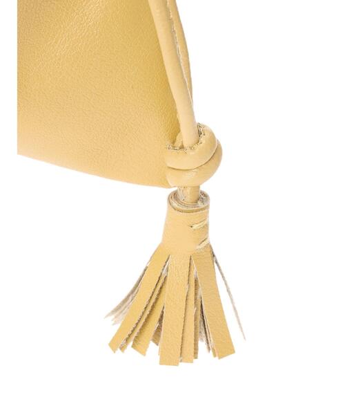 Green Parks(グリーンパークス)の「・フリンジフラット巾着(ショルダーバッグ・レディース・ブラック/グレイッシュベージュ/グリーン/イエロー・FREE)」の19枚目の写真