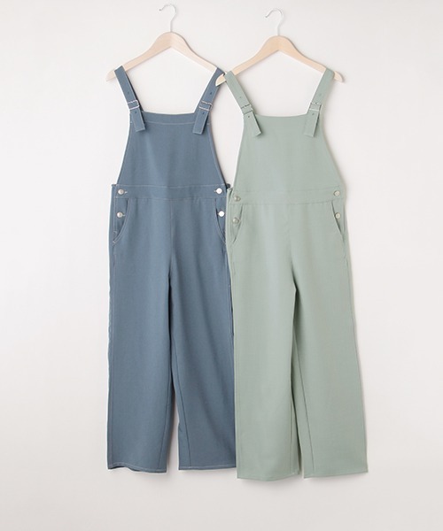 pom ponette junior（ポンポネットジュニア）の「サロペットパンツ（サロペット/オーバーオール・キッズ・ブルー/グリーン・M/L）」の8枚目の写真