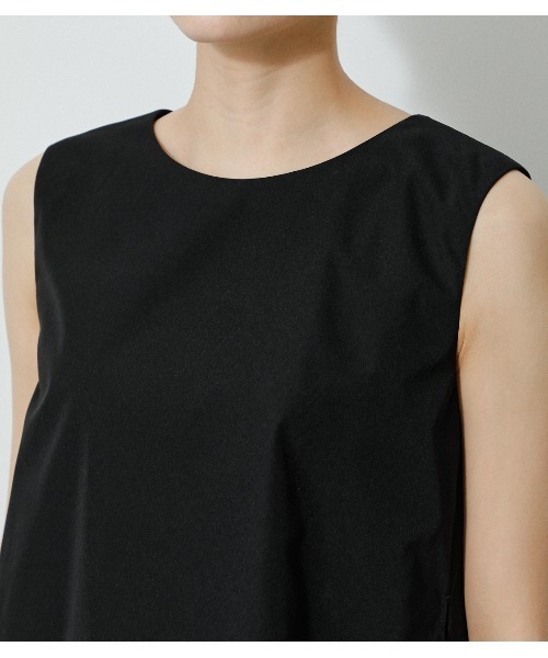 AZUL by moussy（アズールバイマウジー）の「WATER REPELLENT LAYERED TOPS/ウォーターリぺレントレイヤードトップス（シャツ/ブラウス・レディース・ブラック/ベージュ/イエロー/ブルー・SMALL/MEDIUM）」の11枚目の写真