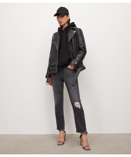 ALLSAINTS(オールセインツ)の「IMOGEN JEAN(デニムパンツ・レディース・ブラック・25/27/26/24)」の6枚目の写真