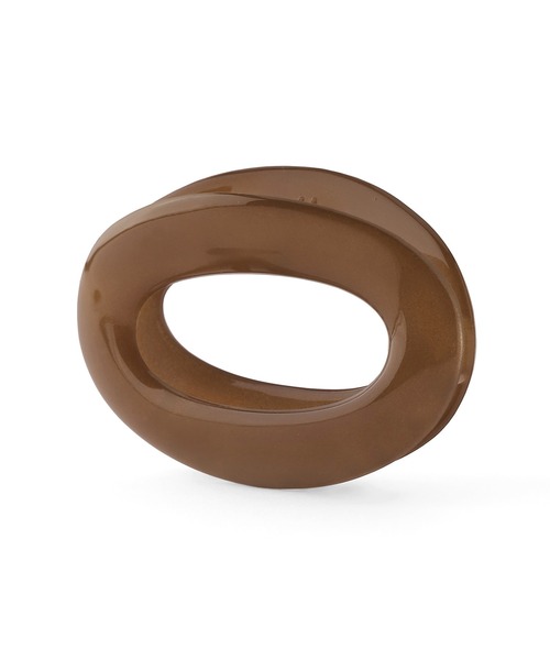 ANEMONE（アネモネ）の「フランス製オーバルバンスクリップ（バレッタ/ヘアクリップ・レディース・ベージュ/オレンジ/グリーン・FREE）」の11枚目の写真