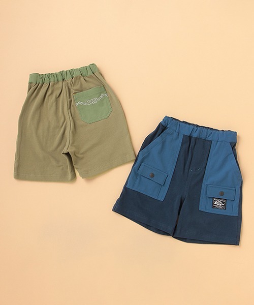 kladskap（クレードスコープ）の「恐竜ネーム5分丈カットパンツ（その他パンツ・キッズ・カーキ/ネイビー・120cm/90cm/110cm/100cm/130cm/80ｃｍ）」の4枚目の写真