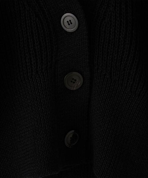 CITEN（シテン）の「＜CITEN（シテン）＞フロントオープンショートニットベスト（ニット/セーター・レディース・ブラック/コバルトブルー/オフホワイト・FREE）」の9枚目の写真
