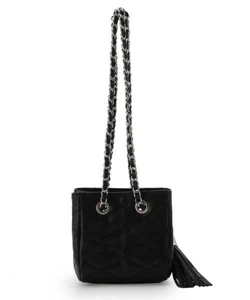 Mila Owen(ミラオーウェン)の「キルティングマイクロショルダーバッグ(ショルダーバッグ・レディース・ブラック/ベージュ/パープル・FREE)」の15枚目の写真