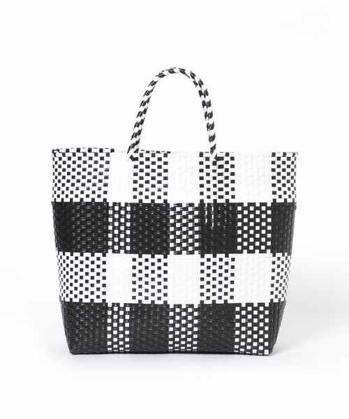 B.C STOCK（ベーセーストック）の「メルカドバッグ（トートバッグ・レディース・ホワイト/ブラック/グリーン/イエロー/ピンク・FREE）」の13枚目の写真