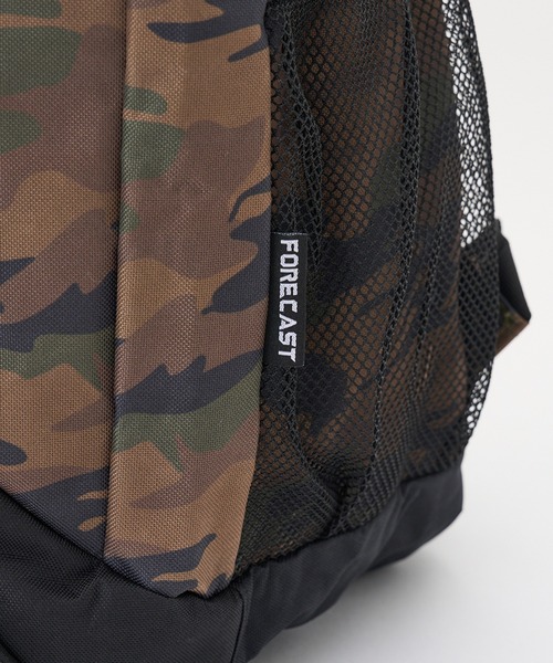 FORECAST(フォーキャスト)の「【FORECAST】アクティブバックパック35L シンプルリュックサック 通勤・通学 旅行 ジム アウトドア キャンプ 9121(バックパック/リュック・メンズ・ブラック/マルチ・FREE)」の11枚目の写真