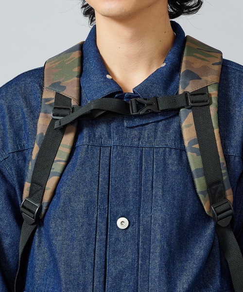 FORECAST(フォーキャスト)の「【FORECAST】アクティブバックパック35L シンプルリュックサック 通勤・通学 旅行 ジム アウトドア キャンプ 9121(バックパック/リュック・メンズ・ブラック/マルチ・FREE)」の21枚目の写真
