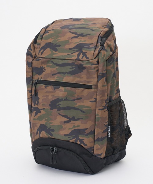 FORECAST(フォーキャスト)の「【FORECAST】アクティブバックパック35L シンプルリュックサック 通勤・通学 旅行 ジム アウトドア キャンプ 9121(バックパック/リュック・メンズ・ブラック/マルチ・FREE)」の10枚目の写真