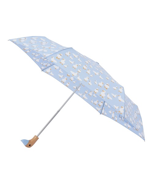 FULTON（フルトン）の「折りたたみ傘　Duck Curio（折りたたみ傘・レディース・サックスブルー・FREE）」の6枚目の写真