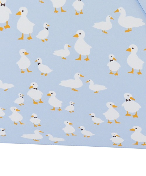 FULTON（フルトン）の「折りたたみ傘　Duck Curio（折りたたみ傘・レディース・サックスブルー・FREE）」の10枚目の写真