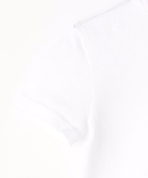 JAMES PERSE(ジェームスパース)の「ベビー コットン クルーネックTシャツ ILJ3001(Tシャツ/カットソー・キッズ・ホワイト・S/M/L)」の6枚目の写真