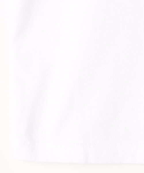 JAMES PERSE(ジェームスパース)の「ベビー コットン クルーネックTシャツ ILJ3001(Tシャツ/カットソー・キッズ・ホワイト・S/M/L)」の7枚目の写真