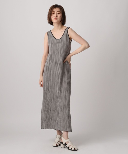 MaxiMara ストライプ ノースリーブワンピース 36 ベルト付き 楽天市場】ワンピース ライダース ベルト ノースリーブ Aライン