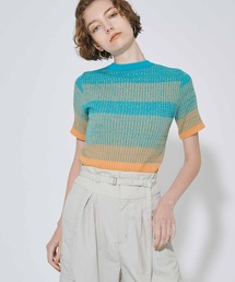 CITY TOKYO | ウォッシャブルグラデーションニットトップス(ニット/セーター)