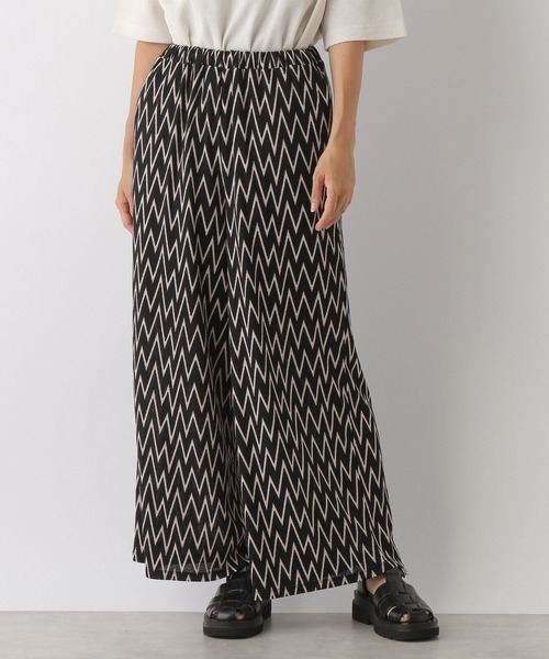 LEPSIM（レプシィム）の「ヨウリュウプリントイージーパンツ　276507（その他パンツ・レディース・ブラック/ブラウン/グリーン/グレイッシュベージュ/ホワイト/グレー/ブルー/モカ・MEDIUM/LARGE）」の3枚目の写真