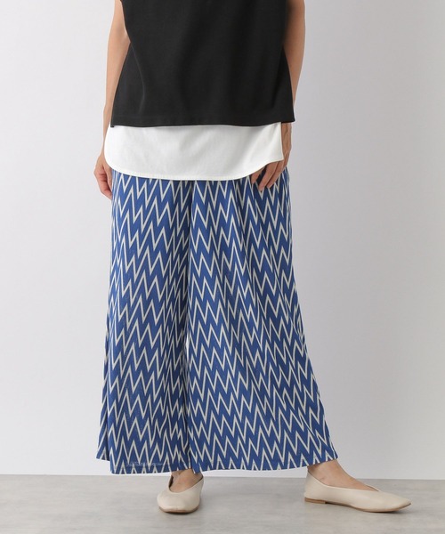 LEPSIM（レプシィム）の「ヨウリュウプリントイージーパンツ　276507（その他パンツ・レディース・ブラック/ブラウン/グリーン/グレイッシュベージュ/ホワイト/グレー/ブルー/モカ・MEDIUM/LARGE）」の8枚目の写真