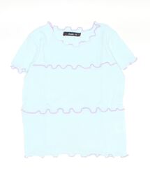 CA配色メローテレコTシャツ