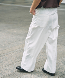 EDIFICE LA BOUCLE | 【LA BOUCLE / ラブークル】HUGEASY T/C TWILL ペインターパンツ(その他パンツ)