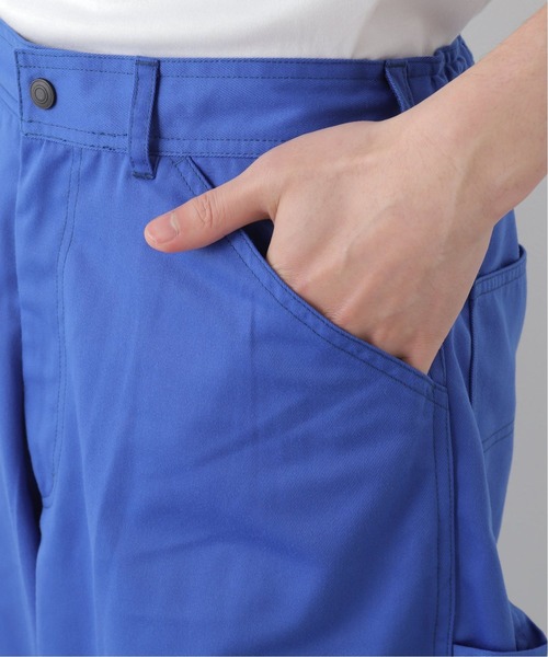 EDIFICE LA BOUCLE（エディフィスラブークル）の「【LA BOUCLE / ラブークル】HUGEASY T/C TWILL ペインターパンツ（その他パンツ・メンズ・ホワイト/イエロー/グリーン/アイボリー/ブルー系その他・1/2）」の22枚目の写真