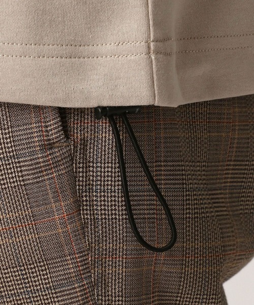 Grand PARK(グランドパーク)の「ドライタッチ裾コードポケットTシャツ(Tシャツ/カットソー・メンズ・チャコールグレー/ベージュ/オフホワイト・MEDIUM/LARGE)」の15枚目の写真