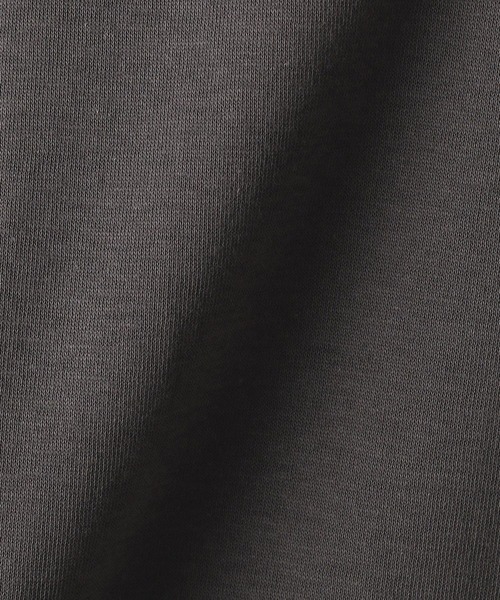 Grand PARK(グランドパーク)の「ドライタッチ裾コードポケットTシャツ(Tシャツ/カットソー・メンズ・チャコールグレー/ベージュ/オフホワイト・MEDIUM/LARGE)」の11枚目の写真
