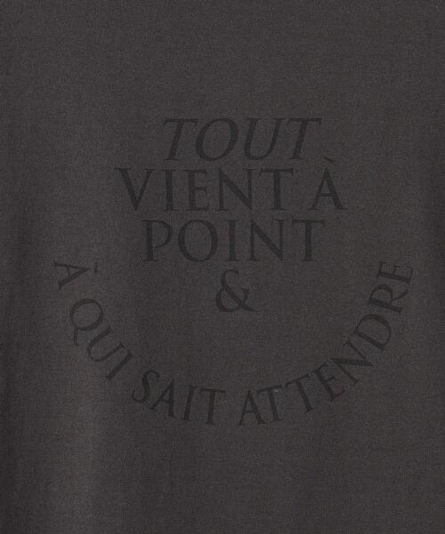 BEAUTY&YOUTH UNITED ARROWS(ビューティーアンドユースユナイテッドアローズ)の「コットン ロゴプリント フレンチスリーブ Tシャツ(Tシャツ/カットソー・レディース・ホワイト/ダークグレー/ライトピンク・FREE)」の16枚目の写真