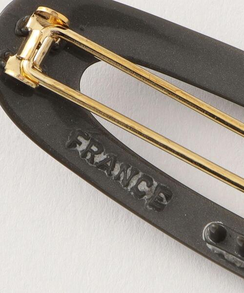 Steven Alan（スティーブンアラン）の「＜WINDEN＞BARRETTE/バレッタ（バレッタ/ヘアクリップ・レディース・ブラック・FREE）」の5枚目の写真